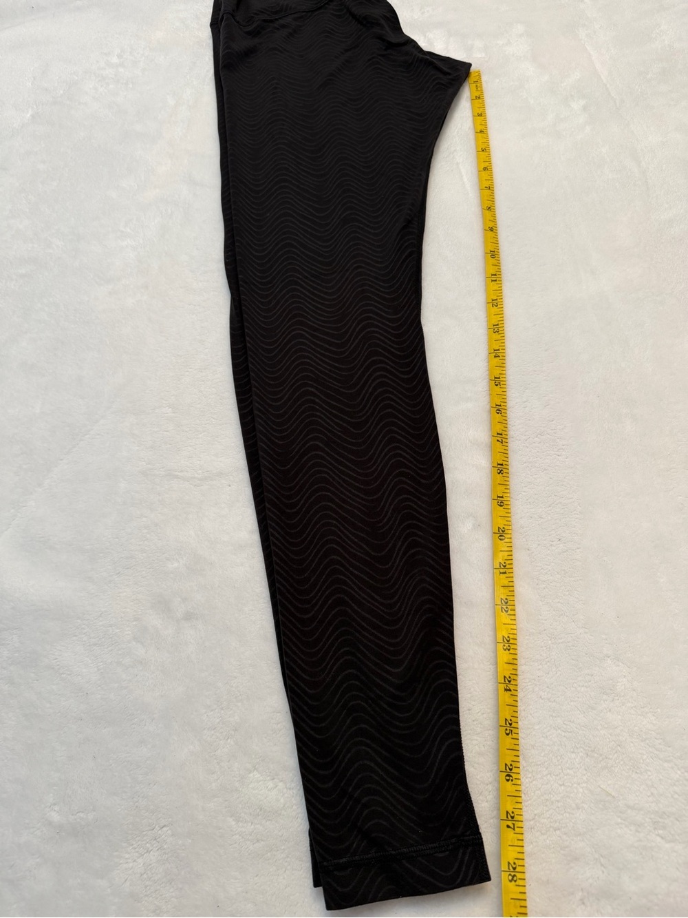 Lululemon Wunder Train High Rise Tight 25" *Warp Wave Black Size 8 - Picture 8 of 9